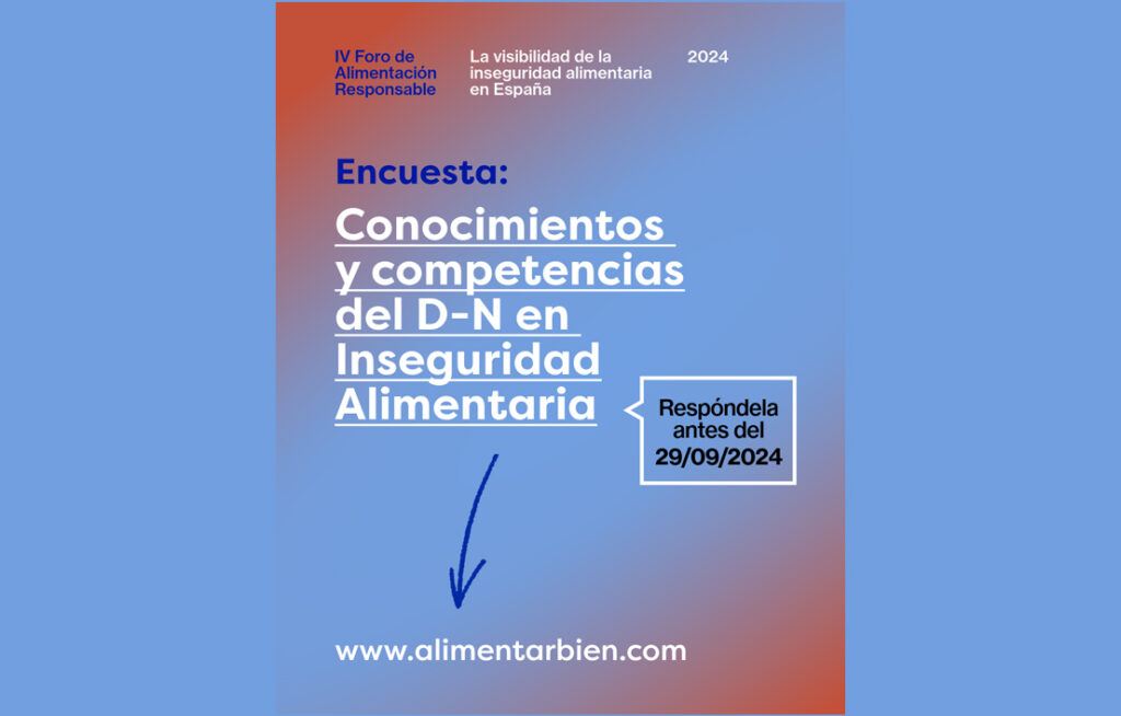 Encuesta: Conocimientos y competencias del d-n en inseguridad alimentaria