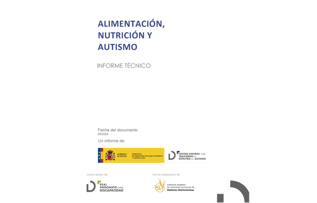 Informe técnico y guía: “Alimentación, nutrición y autismo”